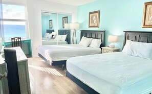 2 bedrooms, desk, iron/ironing board, free WiFi