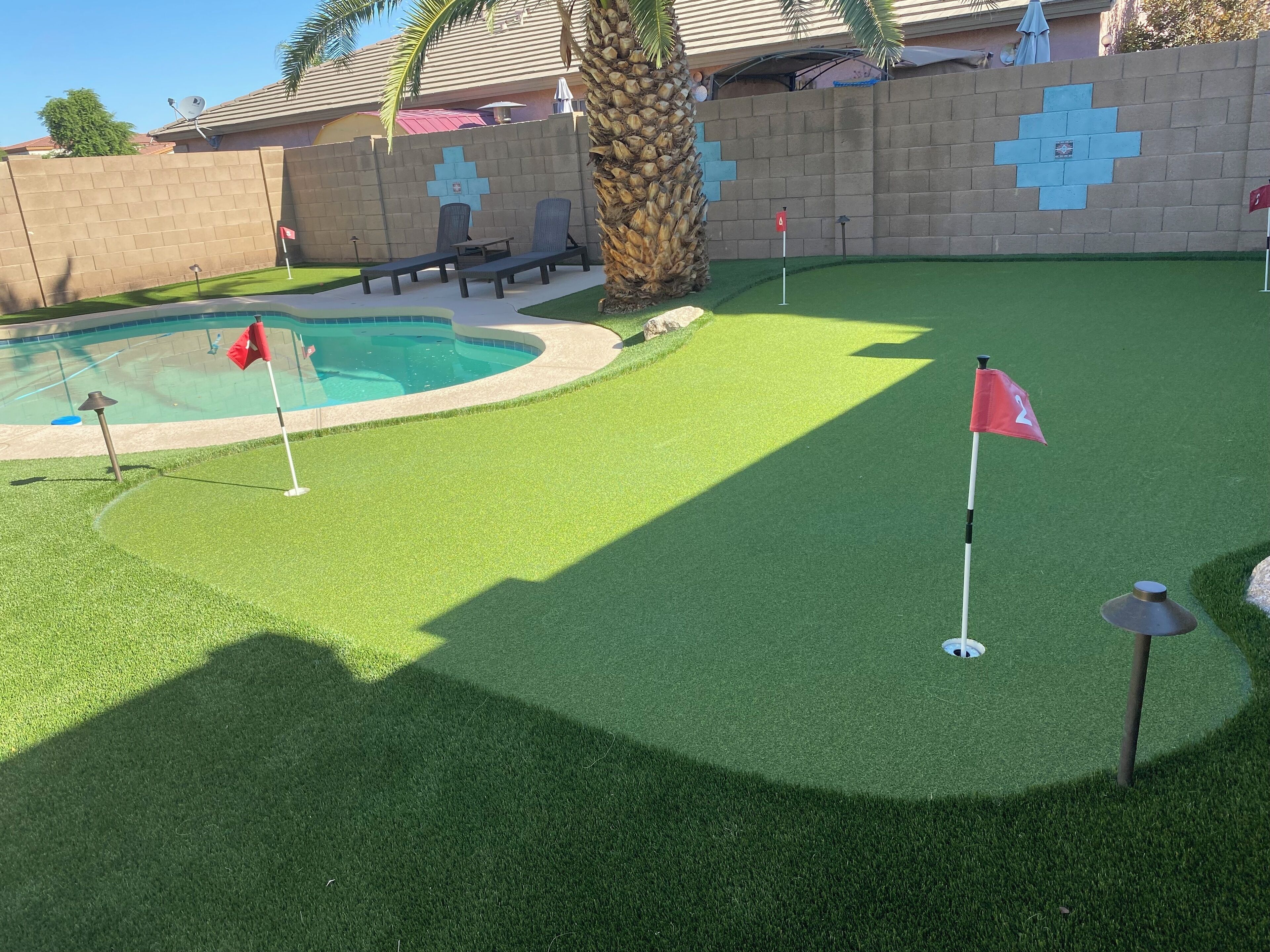 Alluring Mountain View Oasis in Surprise with Pool and 5 hole Putting Green