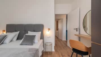 Superior Penthouse, 2 Bedrooms, Sea View | 2 bedrooms, hypo-allergenic bedding, memory-foam beds, in-room safe