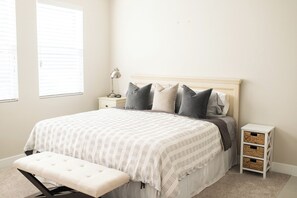 1 bedroom, iron/ironing board, travel crib, WiFi - Stylish & Comfy Gem: Steps to Lake ~ Deck ~ Views! Near Zion National Park (Hurricane)