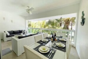 Dining - Charming 2 Bedroom Apartment with Pool (Punta Cana)