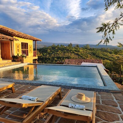Casa Bocore, Un Lugar Para el Descanso y Disfrute a 4 min en Carro de Barichara