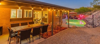Hilltop Private Resort Home with HEATED POOL