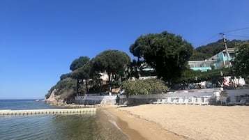 Private beach nearby
