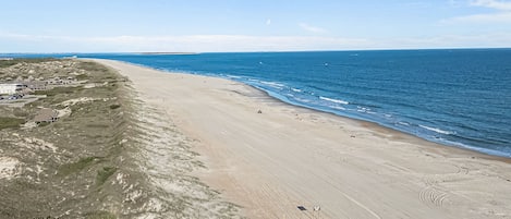 On the beach
