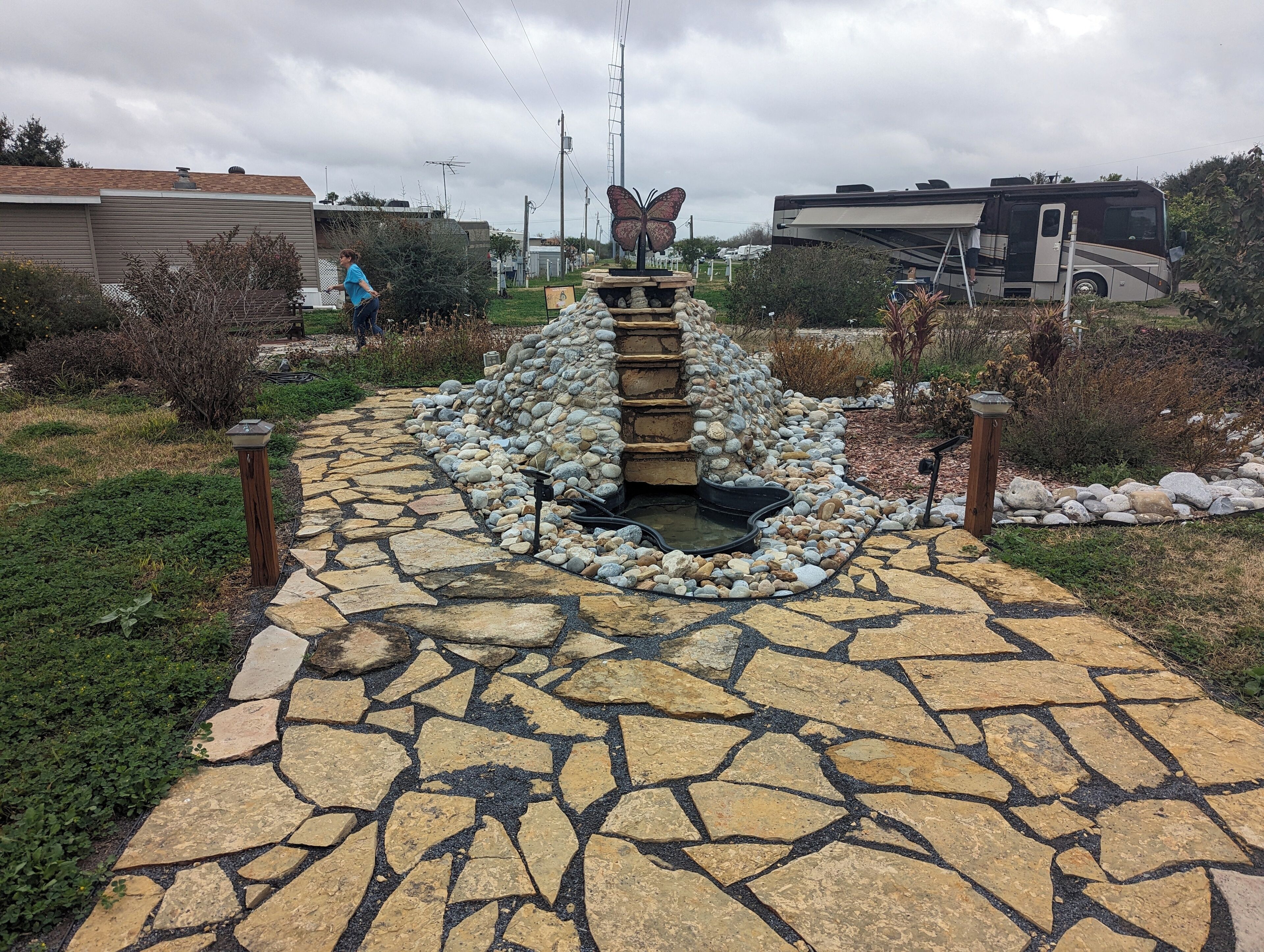 Enceinte de l’hébergement
