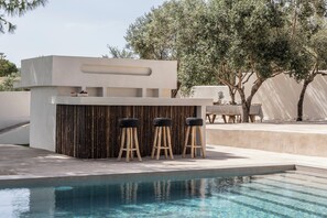 Outdoor pool, a heated pool - Bozonos villa | Beachfront Simplicity with Heated pool (ZAKYNTHOS)