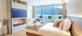 Le Rivage Alpin - vue lac et spa