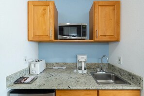 Private kitchen - Beautiful King Studio with private oceanfront balcony! (East End)