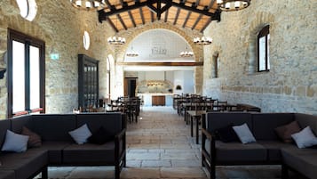 Sala de estar en el lobby