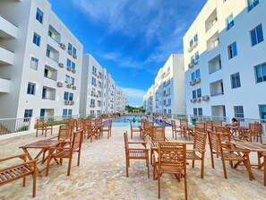Outdoor dining - Apartment Refugio caribe campestre (Coveñas)
