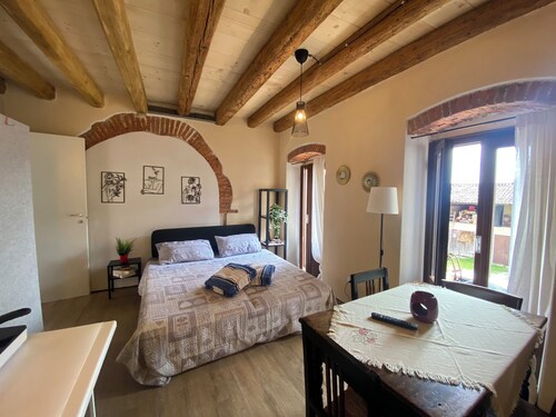 The room in the ancient village