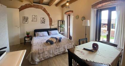 The room in the ancient village