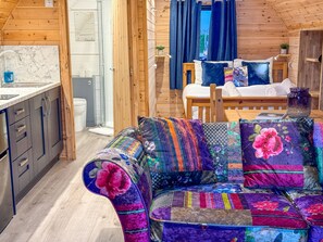 Ferienhütte, mit Bad, Seeblick | Lounge