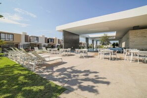 Deluxe-Haus, 3 Schlafzimmer, Nichtraucher, Terrasse | Terrasse/Patio