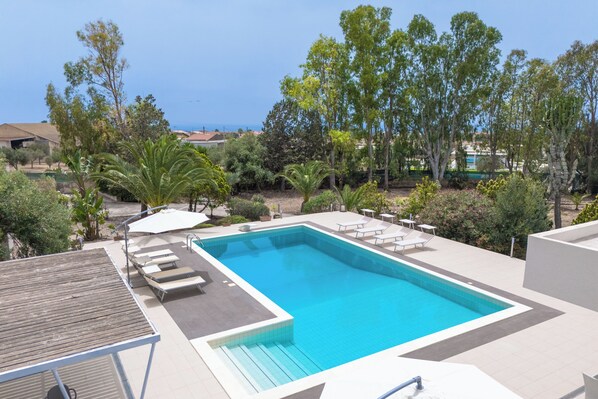 Alberca al aire libre 