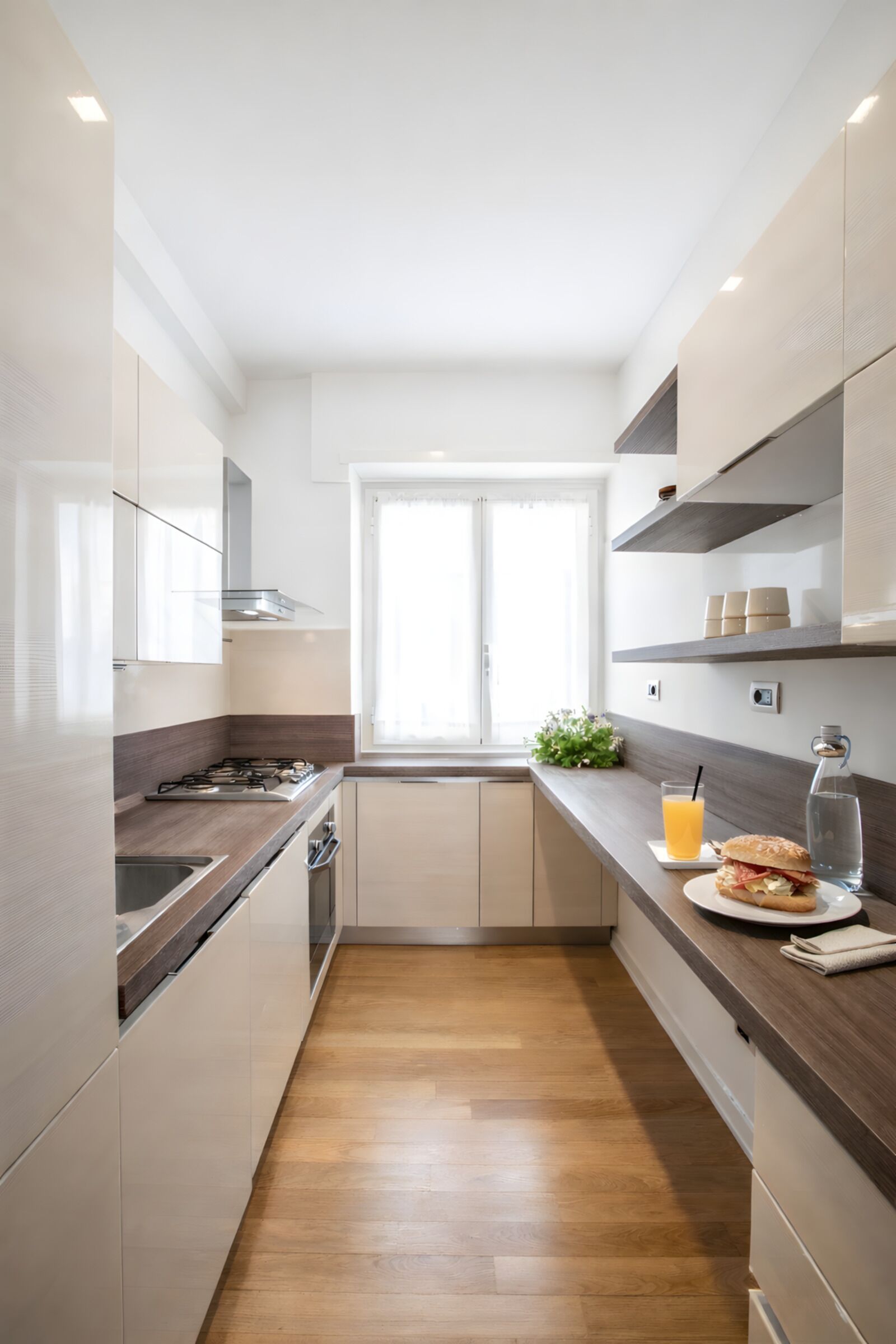 Oven, stovetop, coffee/tea maker, highchair