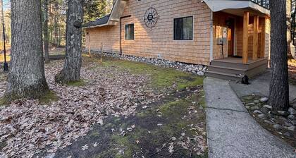 Private boat dock with easy access to Torch Lake sandbar!