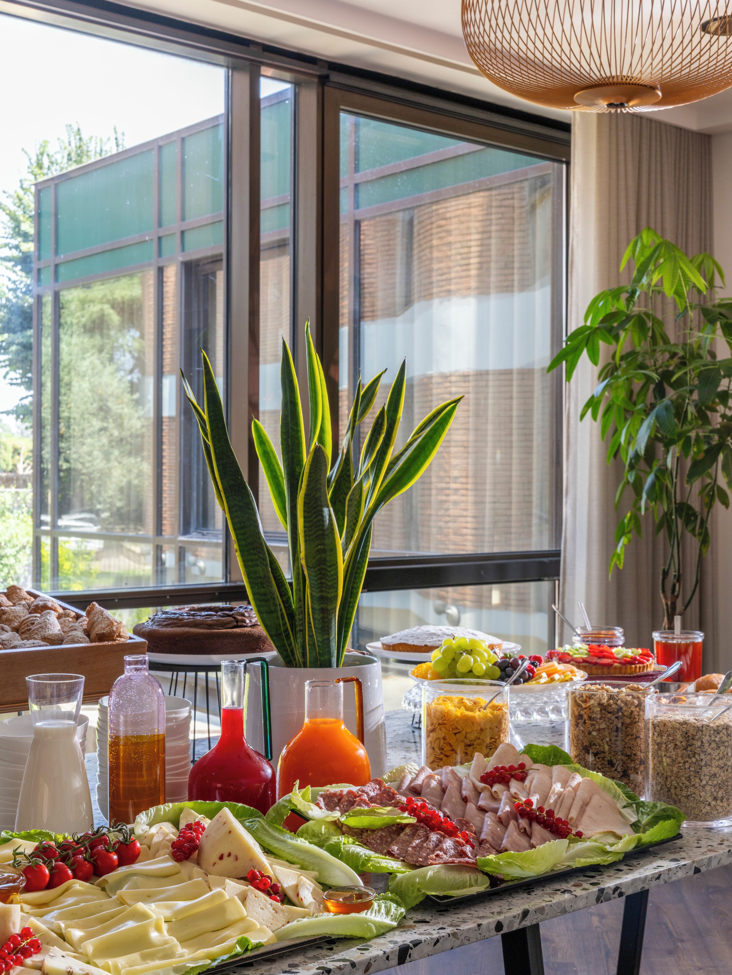 Morgenmadsbuffet hver dag mod et gebyr