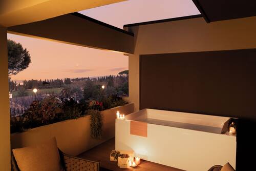 Romantic Suite, Hot Tub | View from room
