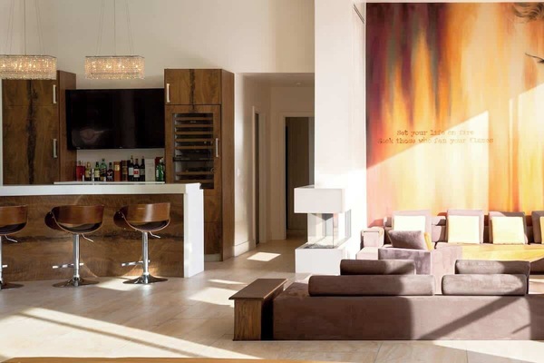 Bar (in der Unterkunft)