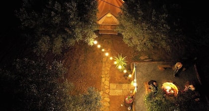Glamping Bell Tent for 4 | Family, Donkeys & Olive Grove, Calabria