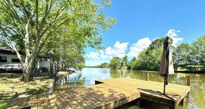 Skoolie on Lake Weiss | LAKE FRONT & Fishing