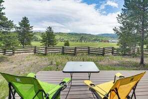 Terrace/patio - Central Fraser Vacation Rental w/ Private Hot Tub! (Fraser)