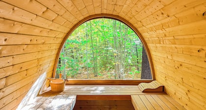 Cozy cabin with sauna, minutes from Weirs Beach.