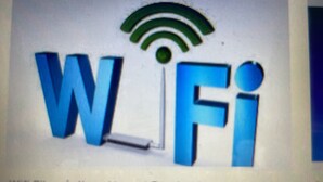 A WiFi symbol with the letters "WiFi" below it. - Cabin2 of Height beautiful Panoramic view and Jacuzzi with hot water on terrace  (Provincia de Alajuela)