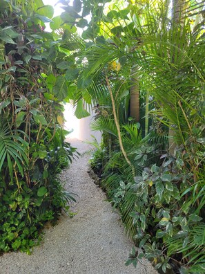 Exterior detail - The Secret Garden (Tulum)