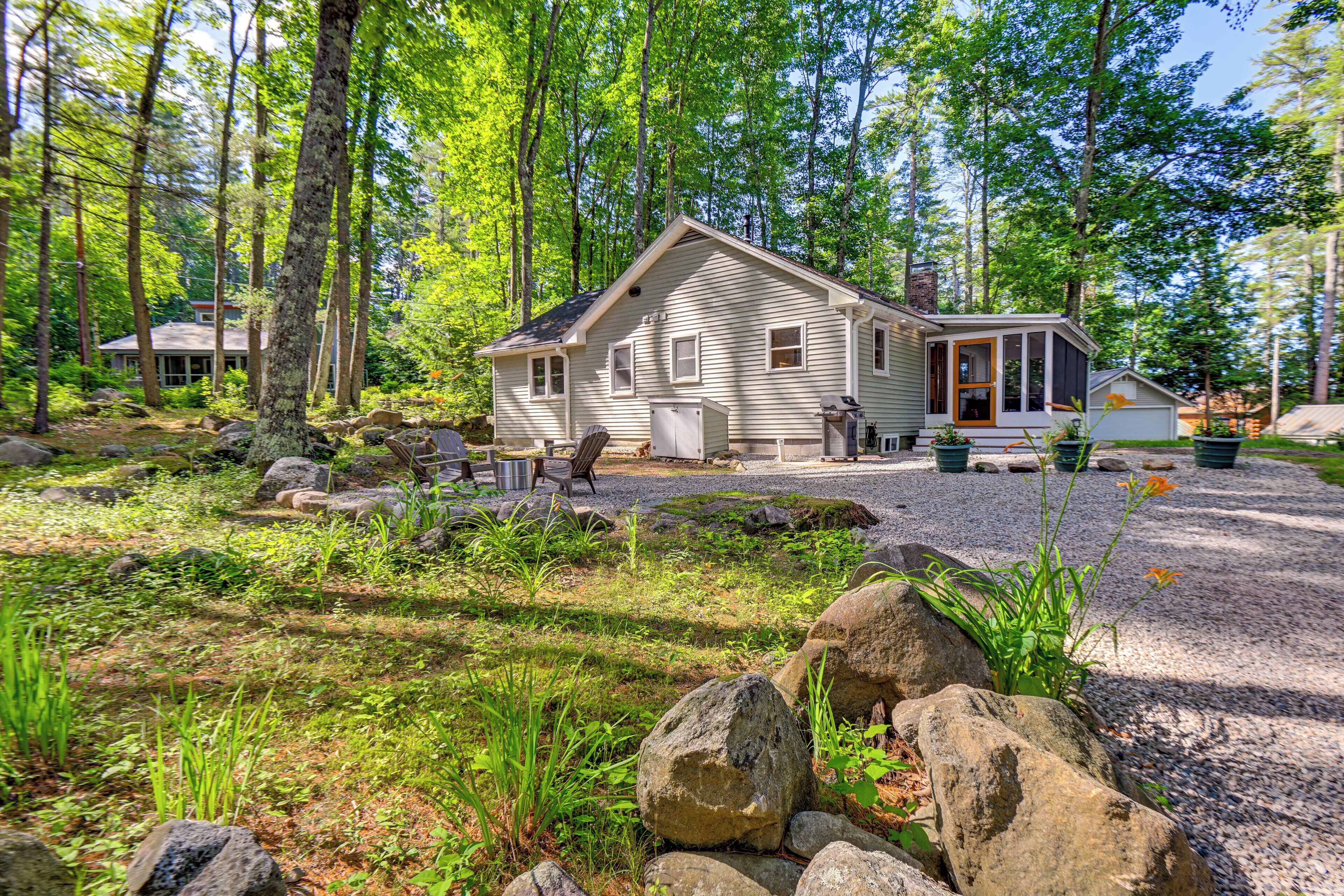 Lake Winnipesaukee Getaway w/ Shared Swim Area!