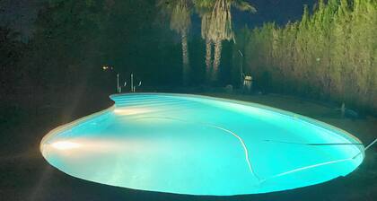 Charming chalet with 5 bedrooms and WiFi, AC in enchanting Pliego