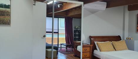 1 chambre, fer et planche à repasser, Wi-Fi, draps fournis