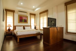 Chambre Double Supérieure, non-fumeur, vue jardin