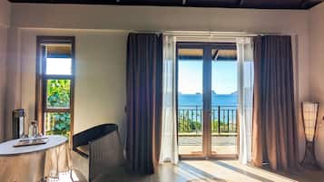 Panoramic Suite, 1 King Bed, Sea View | 1 bedroom, premium bedding, individually furnished, blackout curtains