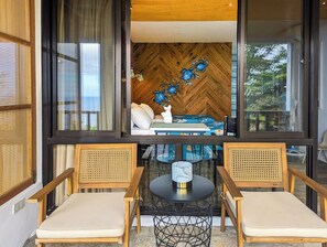 高級雙床房, 2 張單人床, 非吸煙房, 海景 | 露台/庭院