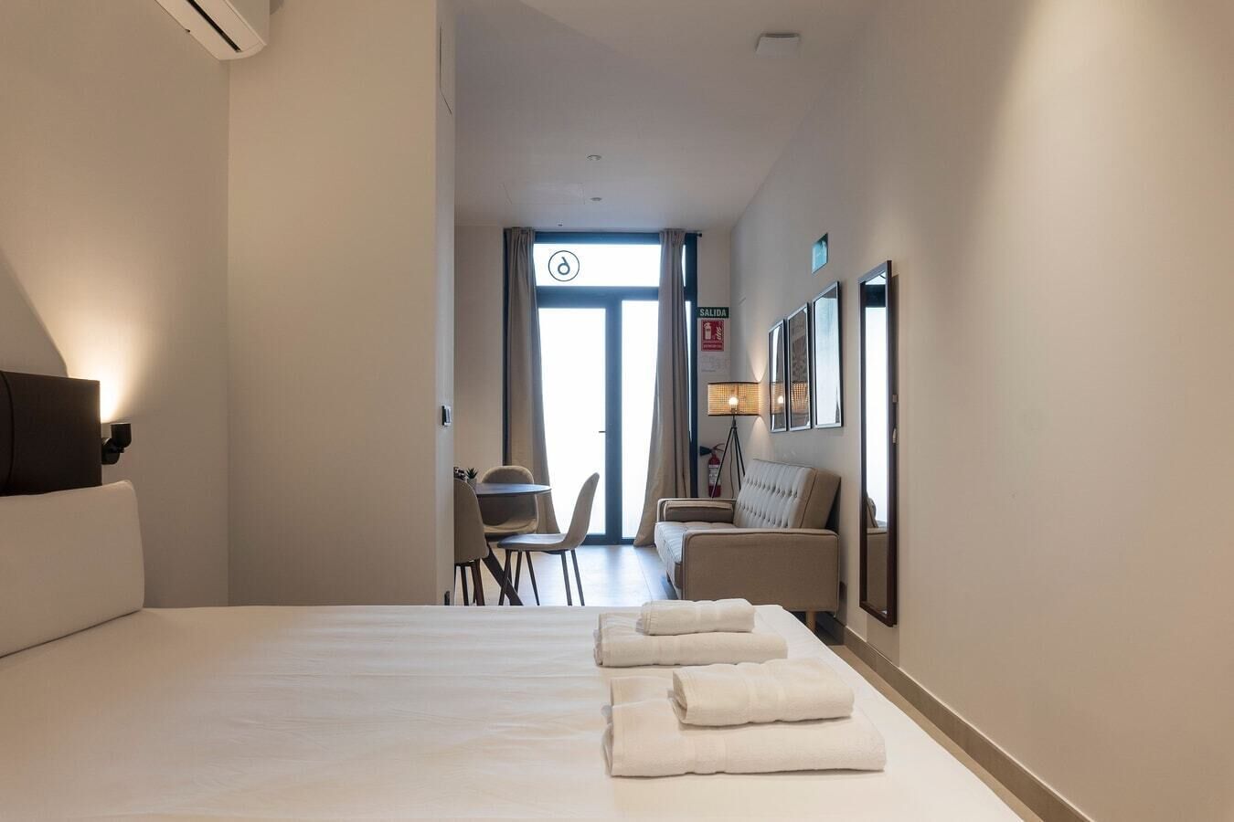 Desk, iron/ironing board, travel crib, WiFi