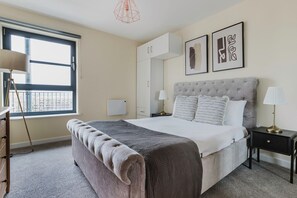 1 室のベッドルーム、アイロン / アイロン台、WiFi、ベッドシーツ