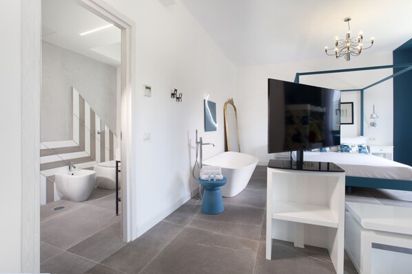 1 bedroom, iron/ironing board, free WiFi, bed sheets - Design flat - Pesce (Piano di Sorrento)