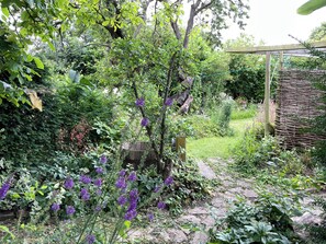 Property grounds - 15th century 3 bedroom cottage & delightful garden (Compton Dundon)