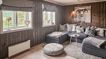 Smart TV y chimenea