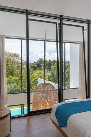 Deluxe Villa, 1 Bedroom, Pool View | 1 bedroom, in-room safe, free WiFi - Villa Finity B (Canggu)