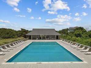 Pool - Searenity | 810 ft to the beach | Private Pool, Hot Tub, and Dog Friendly (Corolla)