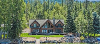 Pet Friendly Waterfront Log Home w/ Private Dock