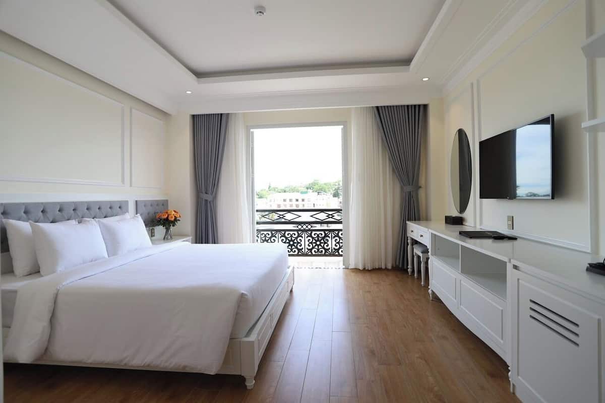 Quarto casal premium | 1 quarto, Wi-Fi de cortesia
