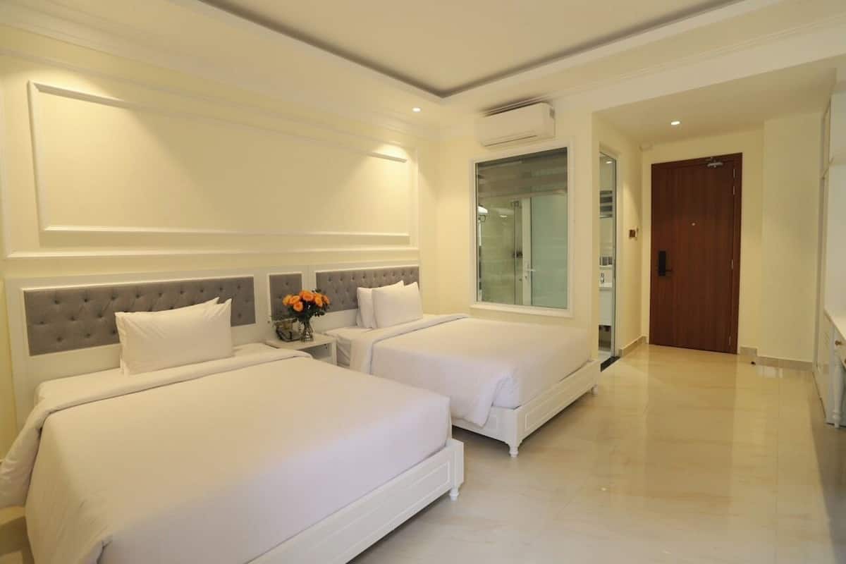 Quarto duplo superior | 1 quarto, Wi-Fi de cortesia