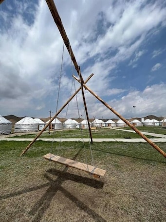 Twin Room | Terrace/patio. As a Nomad Naryn