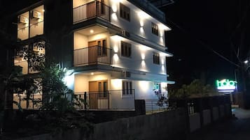 Fassade der Unterkunft