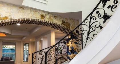 Luxury Spanish Style Getaway with Movie Theater, Ping Pong, & More! Sleeps 19!